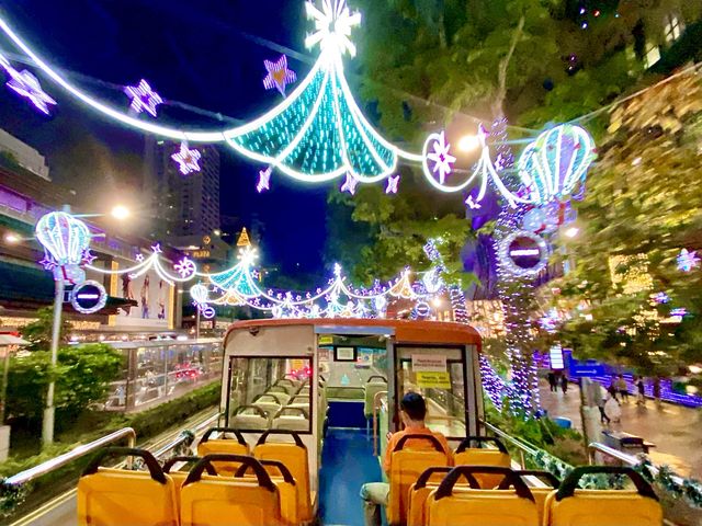 Immerse in the Christmas mood on Orchard Road