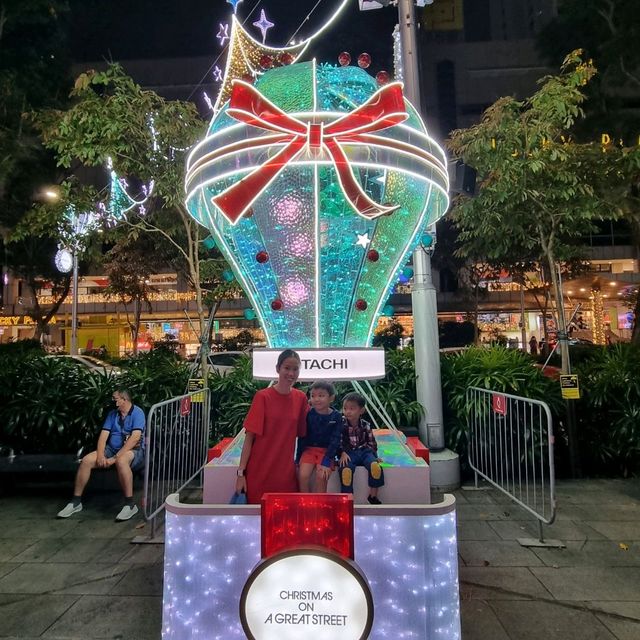 Christmas Light Up In Orchard Road