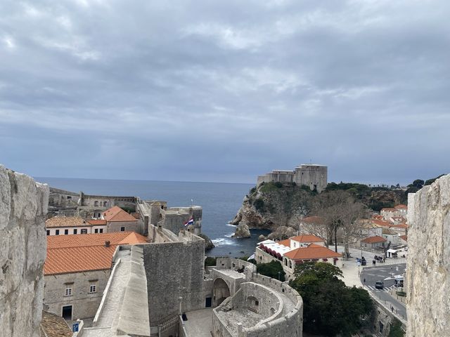 Walking along the Walls of Dubrovnik