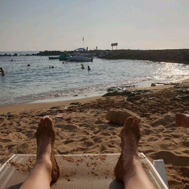 Beautiful Paphos, crystal clear water