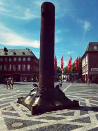 Enjoy the fountains in Old Town Mainz