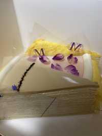 Lovely Rose Mille Cake in Lady M i’m lovein(;