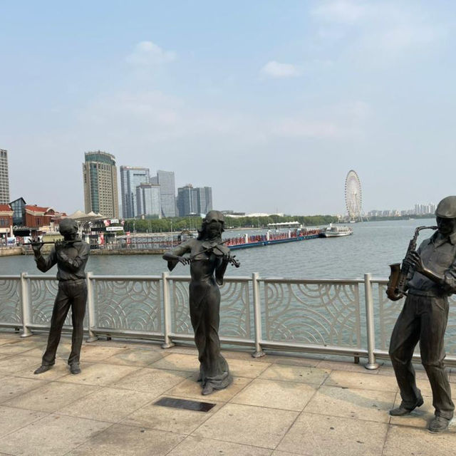 jinji lake in Suzhou city 