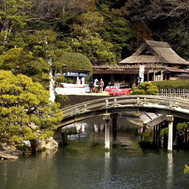 日本三大名園之～岡山後樂園