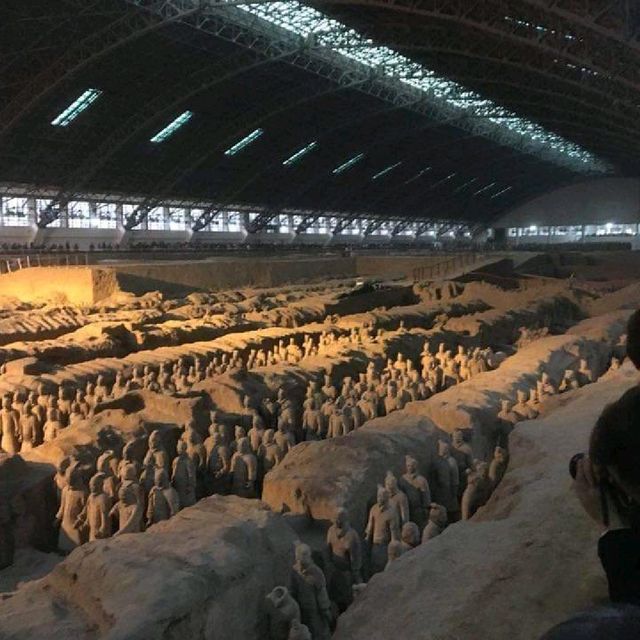 Terracotta warriors in xian.Worth to visit 