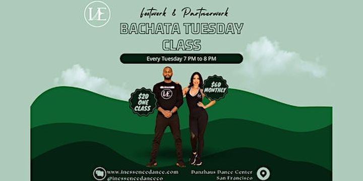 Bachata Tuesday Class & Packages-September (San Francisco) | Danzhaus Dance Center