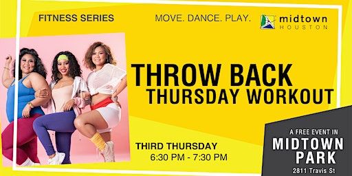 Throwback Thursday Workout at Midtown Park | Midtown Park