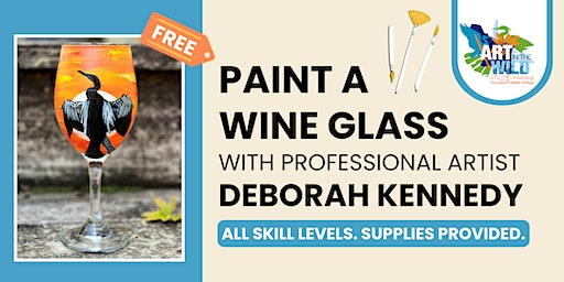 Paint-A-Wine Glass with Deborah Kennedy | J.N. "Ding" Darling NWR - Visitor & Education Center