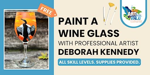Paint-A-Wine Glass with Deborah Kennedy | J.N. "Ding" Darling NWR - Visitor & Education Center