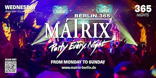 Matrix Club Berlin "Ladies First" Wednesday 10.01.2024 | Matrix Club Berlin