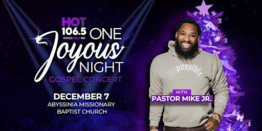 One Joyous Night | Abyssinia Missionary Baptist Church