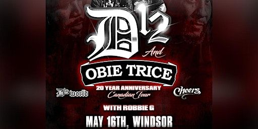 D12 & Obie Trice live in Windsor May 16th at Turbo with Robbie G | Turbo