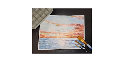 Florida Sunset Watercolor Painting Class | 901 Santa Fe Dr