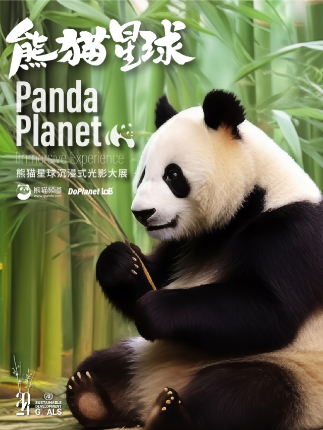 《熊貓星球》沉浸式光影大展（北京館）｜展覽休閒 | 杜威中心 Dewey Center