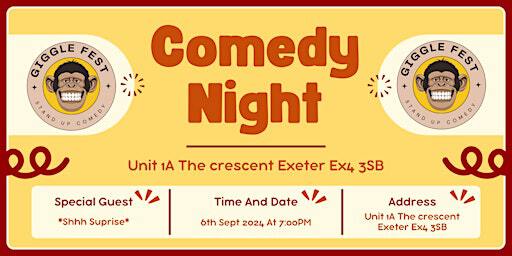 Giggle Fest - Monthly Comedy Show - Tabac Exeter | 1A The Crescent, Queen St