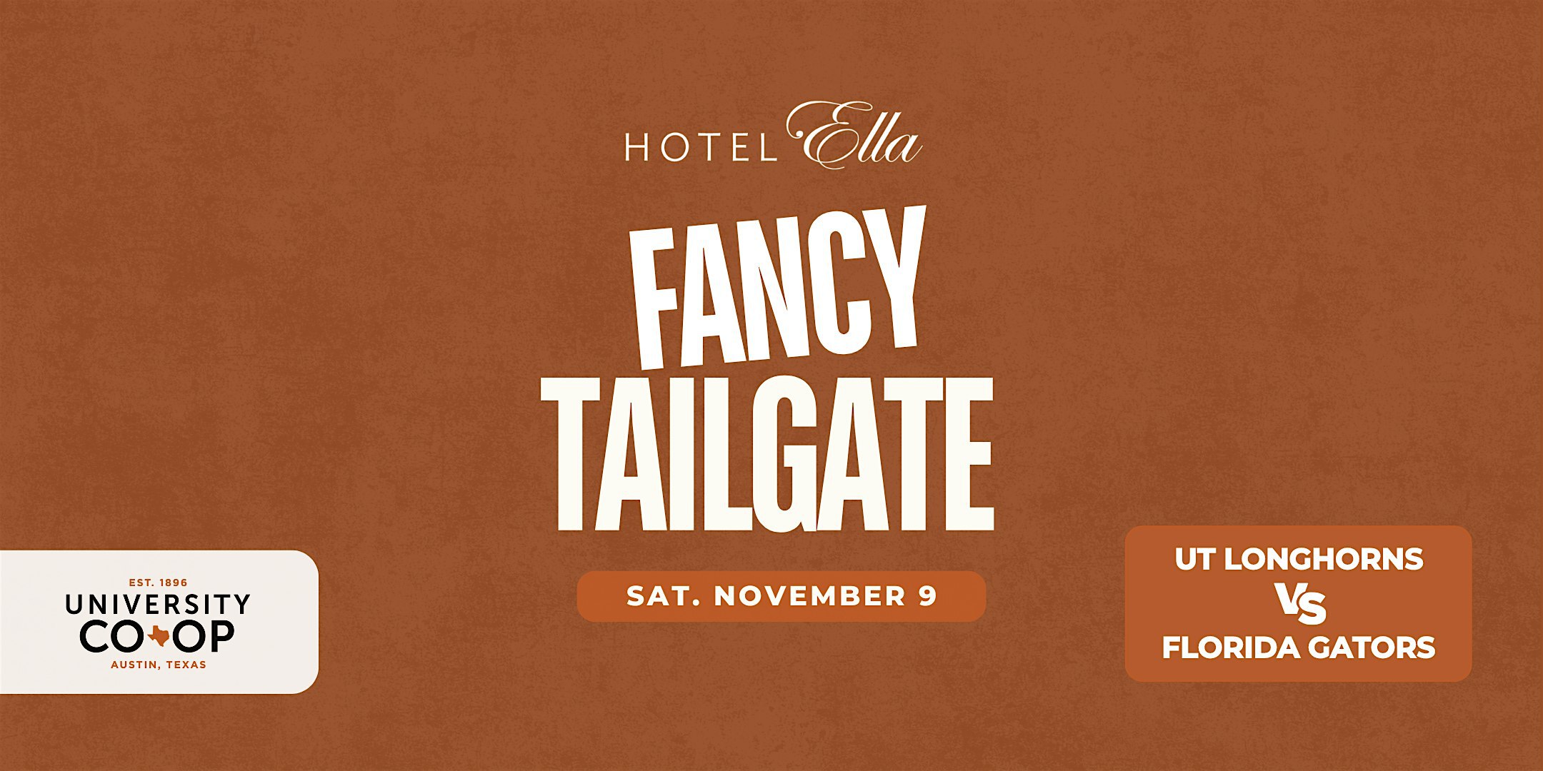 Fancy Tailgate - UT vs. Florida | Hotel Ella