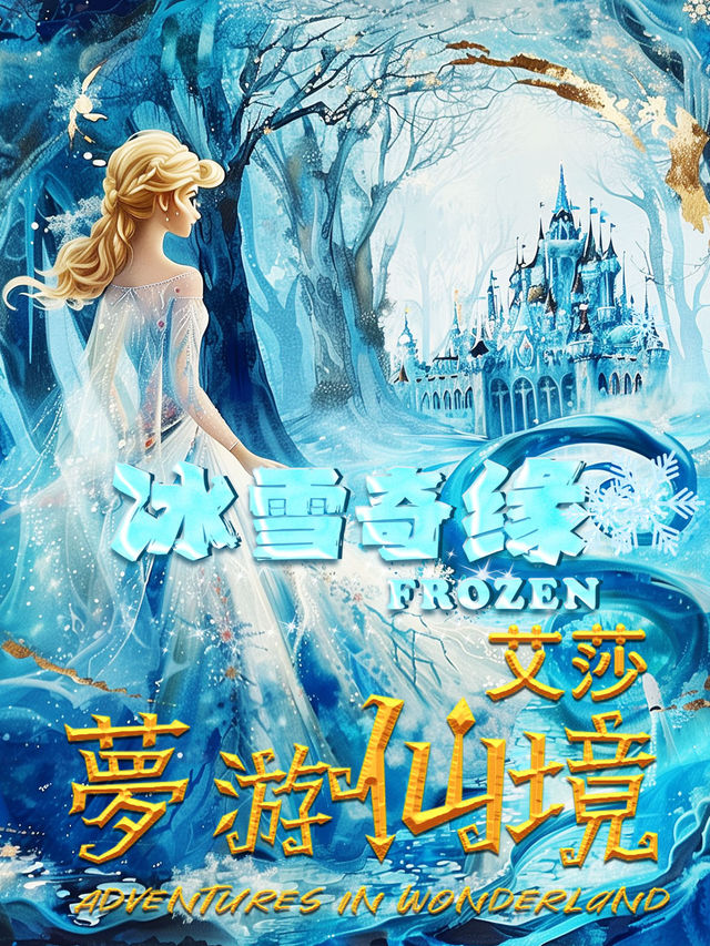 大型全景真人親子舞台劇《冰雪奇緣·艾莎夢遊仙境》｜兒童親子 | 勝利堂文化藝術中心劇院