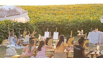 Paint & Sip Amongst Dreamy Sunflowers of Davis Family Farm | Davis Family Farm