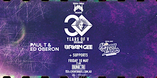 Trigga Fingaz Presents - 30 Years of V Recordings | Bunker Nightclub