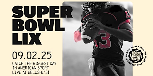 Super Bowl LIX at Belushi's Barcelona | Belushi's Barcelona
