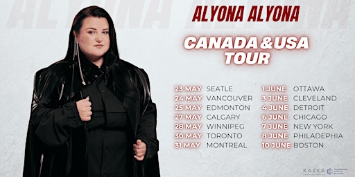 ALYONA ALYONA | Ottawa - 1 Jun | Canada & USA Tour | Overflow Brewing Company
