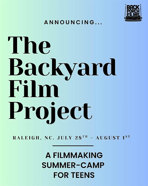 The Backyard Film Project: A Creative Summer Camp for Teens | The Wright Village