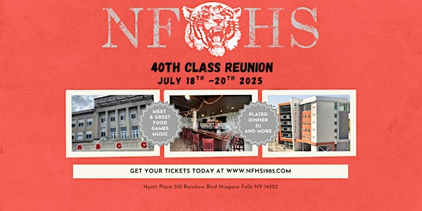NFHS 1985 40th Reunion | 310 Rainbow Blvd