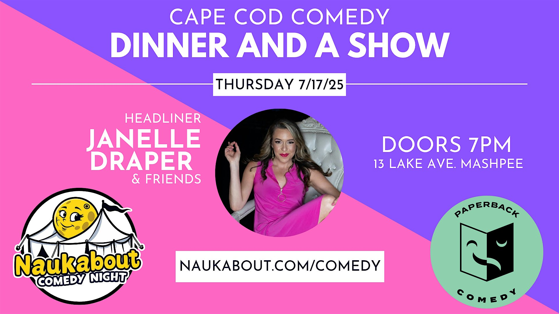 Comedian Janelle Draper @ Naukabout | Naukabout Brewery and Taproom
