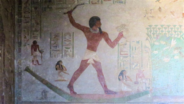 The Colourful Tombs of Beni Hasan : Lucia Gahlin | Spring Lodge Community Centre