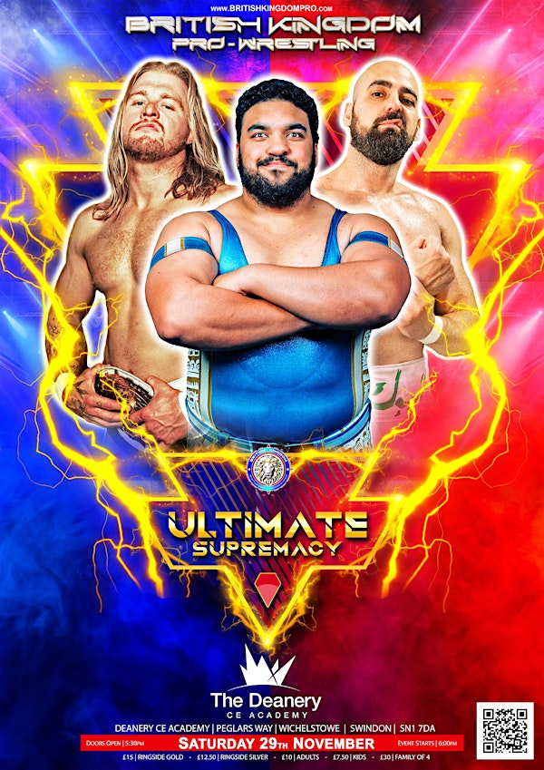 Wrestling Spectacular Swindon 29th November 2025 | The Deanery CE Academy