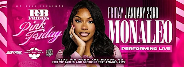 MONALEO PERFORMING LIVE | Macon Arts Center, LLC