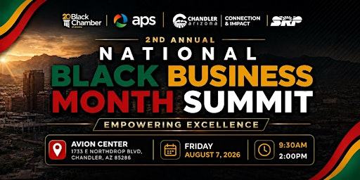 National Black Business Month Summit: Empowering Excellence | Avion Center