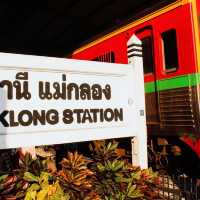 美功鐵道市場📍泰國曼谷景點