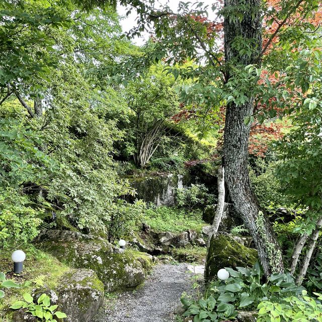 強羅公園のレトロ可愛いエリア