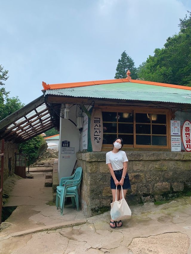 뷰맛집 남해 보리암 "금산 산장"