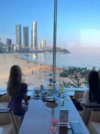 해운대 뷰🌊 웨스틴조선 부산 파노라마라운지 / 애프터눈 티 세트