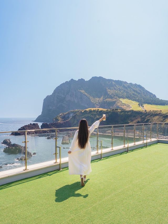 좌 우도, 우 성산일출봉 카페 들어는 봤나?🏔