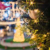 🎄대형트리와 사람없이 사진찍을 수 있는 부산스팟! [부산, 신세계프리미엄아울렛]