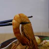 上環隱世食堂，極濃喇沙湯底 