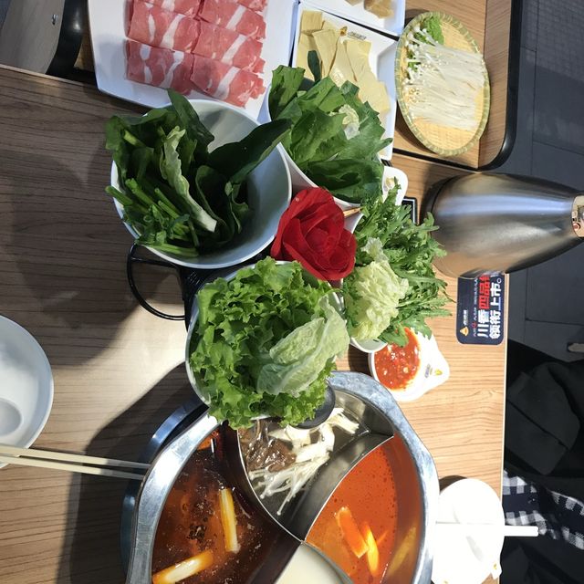 대련 훠궈 맛집, 통더라이훠궈