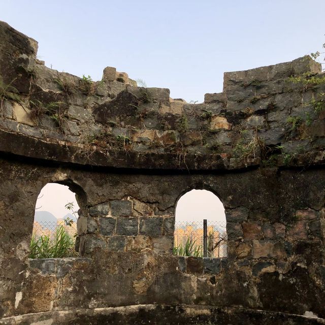 An abandoned secret fortress in HK