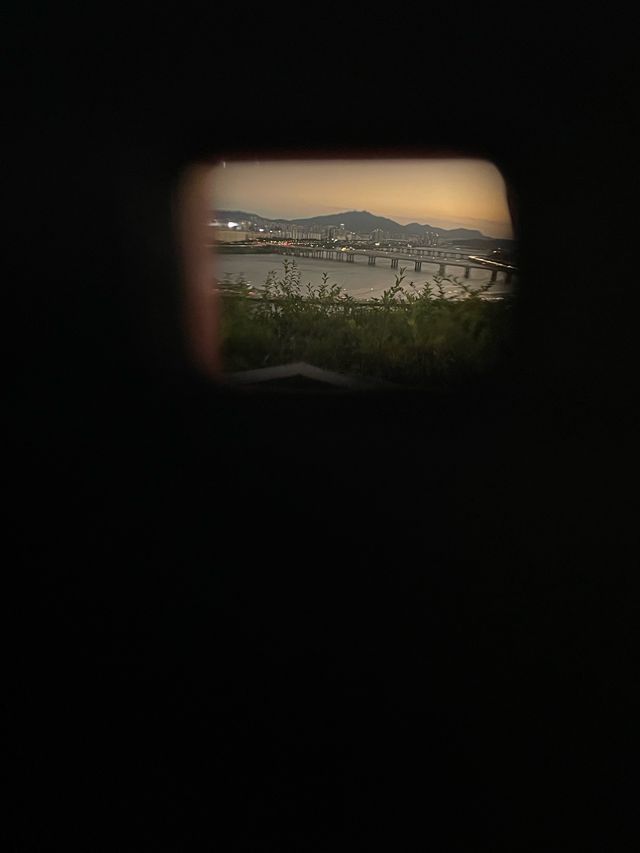 응봉산에서 노을구경 & 야경구경