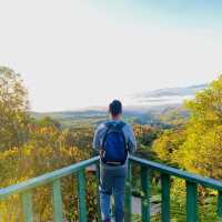 hiking in kundasang- maragang hill 