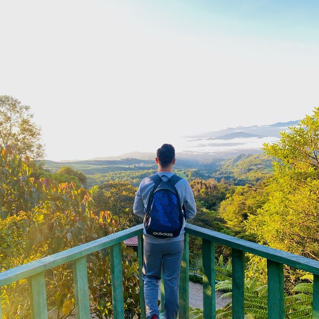 hiking in kundasang- maragang hill 