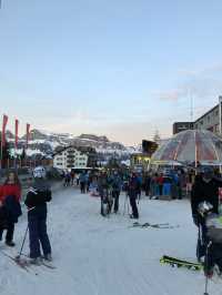 Snowboarding in Switzerland