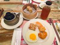 台中森林百匯早餐 超豐富綠色設計很舒服