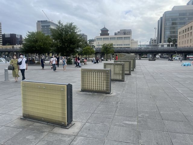 横浜の港の公園！象の鼻パーク！