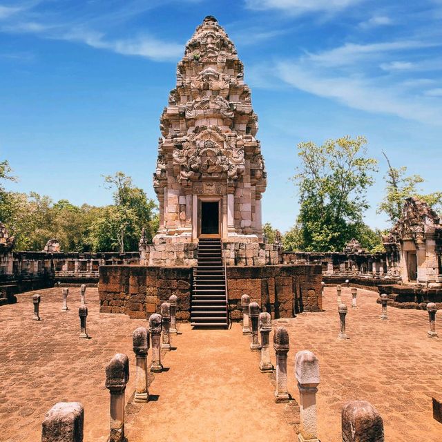 เยือนปราสาทสด๊กก๊อกธม  สร้างจากหินทราย จ.สระแก้ว