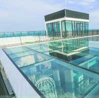 Calming views at The Shore Sky Tower (Melaka)