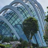 cycling along marina bay sands 